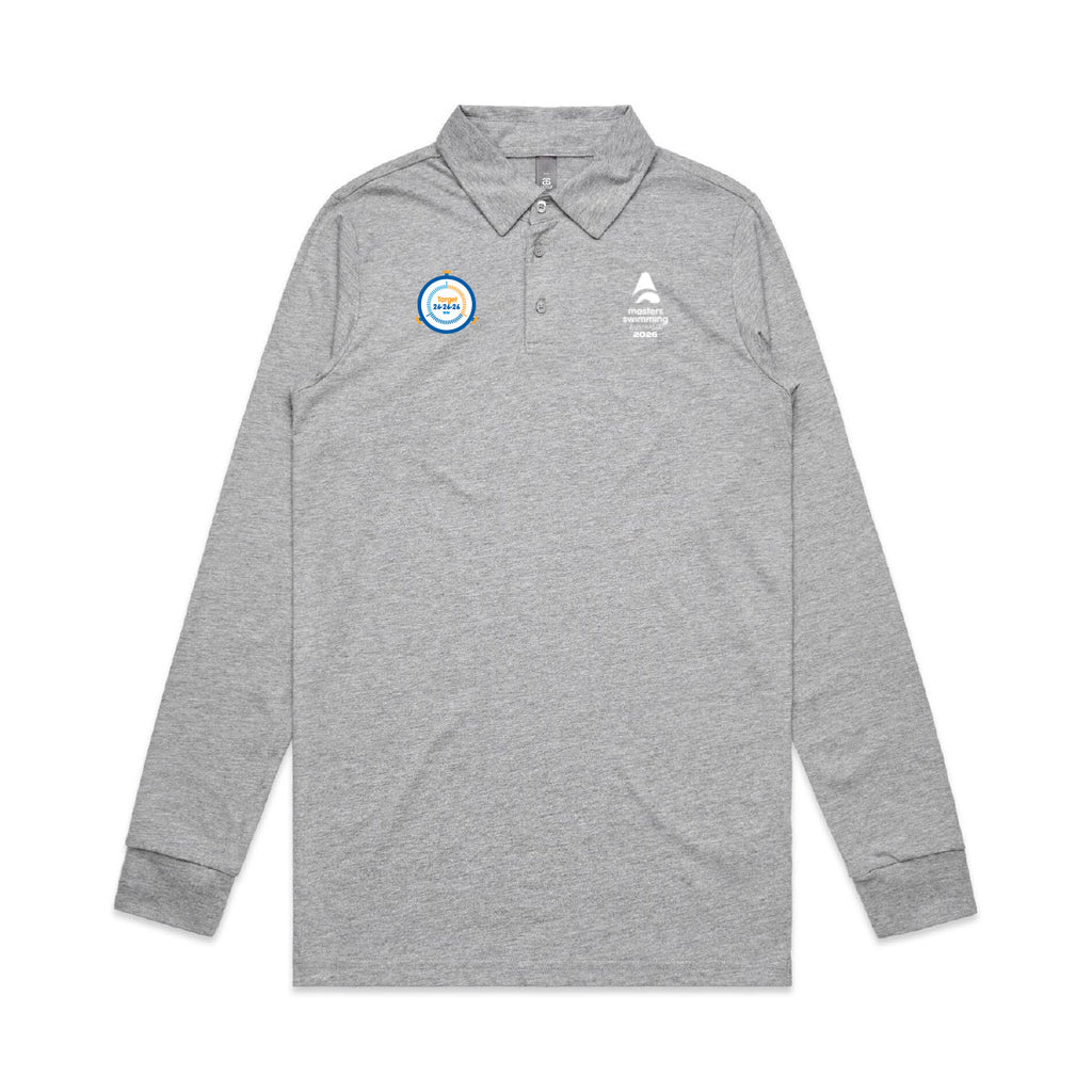 Long Sleeve Polo - 26X26 Range