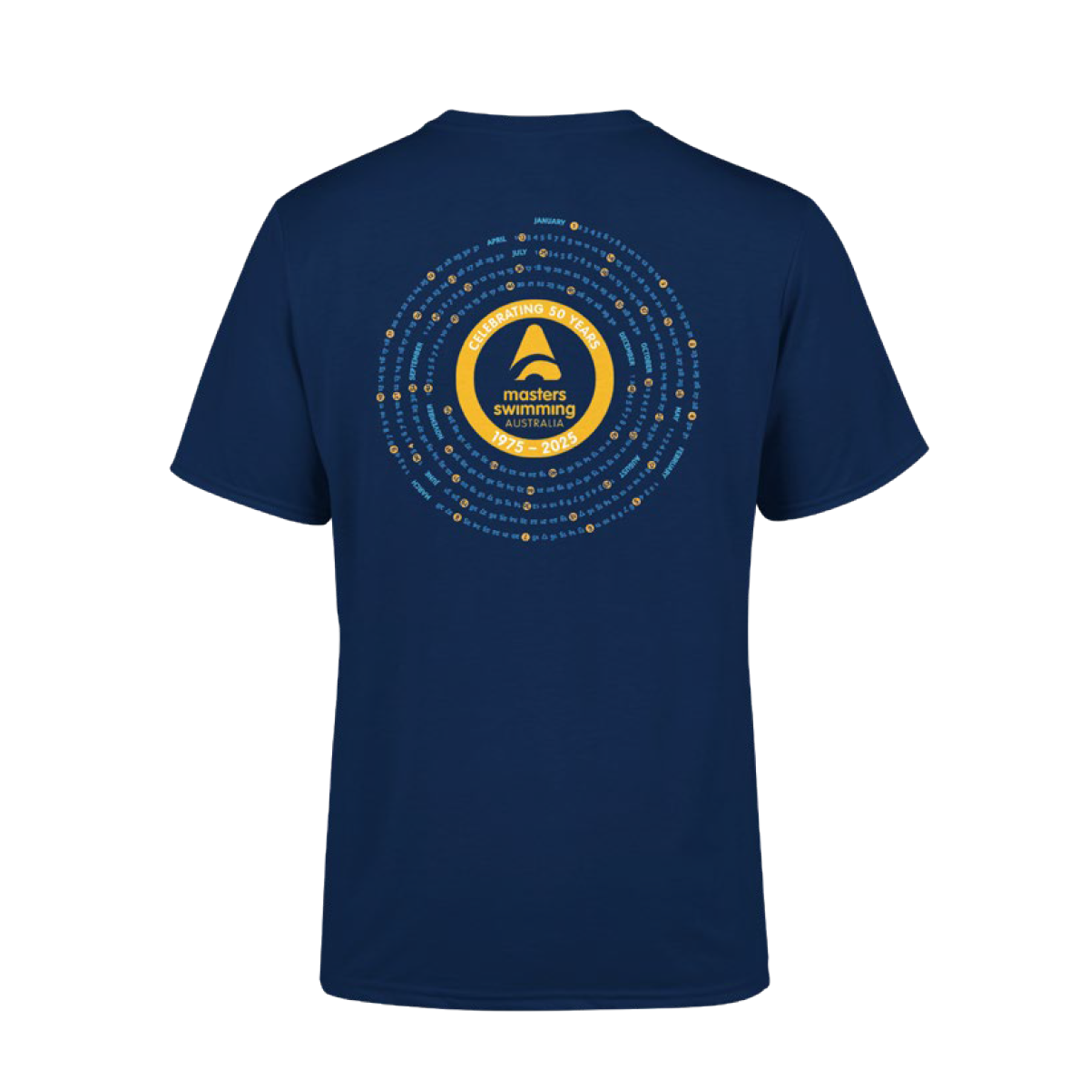 Men's T-Shirt – ‘50x50x50m MSA Members Challenge’ print