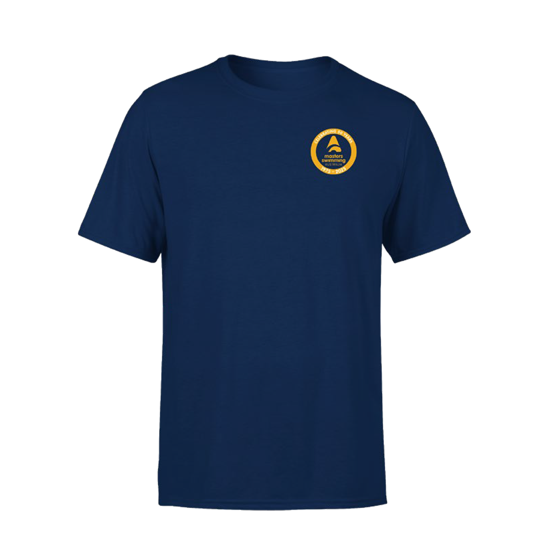 Mens T-Shirt – ‘Celebrating 50 Years’ print