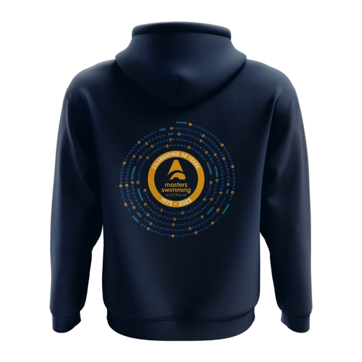 Hoodie – ‘50x50x50m MSA Members Challenge’ print
