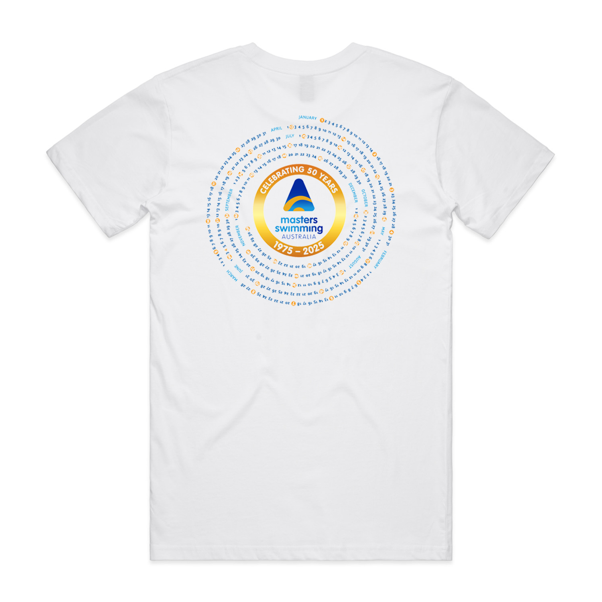 Men's T-Shirt – ‘50x50x50m MSA Members Challenge’ print